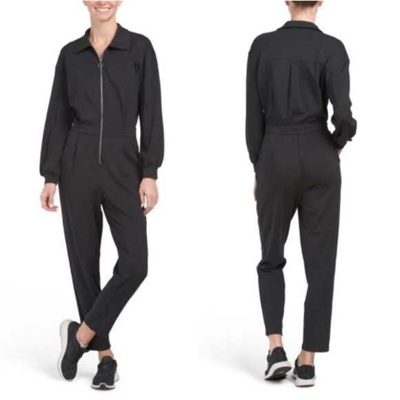 Bailey 44 Pants - BAILEY 44 Black Scuba Jumpsuit Size S